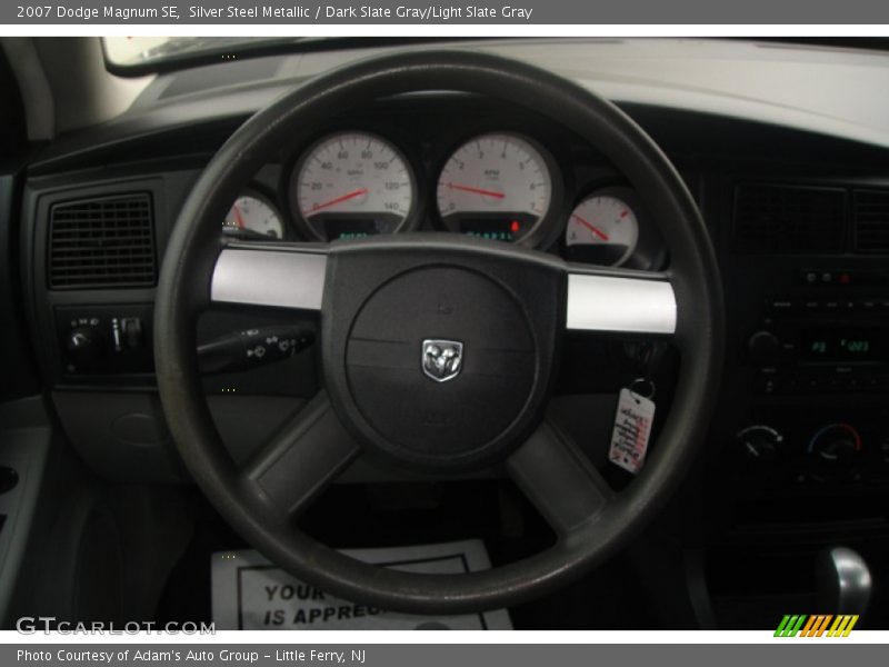 Silver Steel Metallic / Dark Slate Gray/Light Slate Gray 2007 Dodge Magnum SE