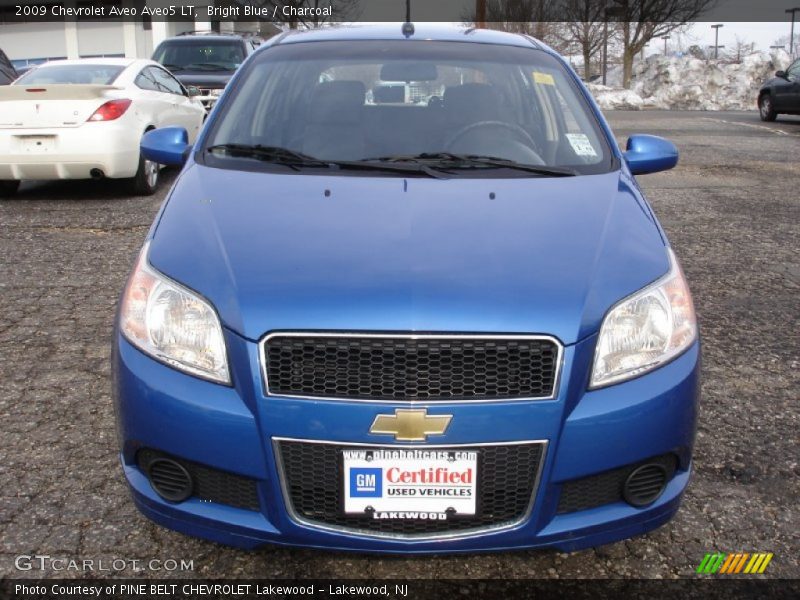 Bright Blue / Charcoal 2009 Chevrolet Aveo Aveo5 LT
