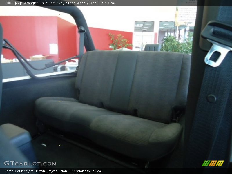 Stone White / Dark Slate Gray 2005 Jeep Wrangler Unlimited 4x4