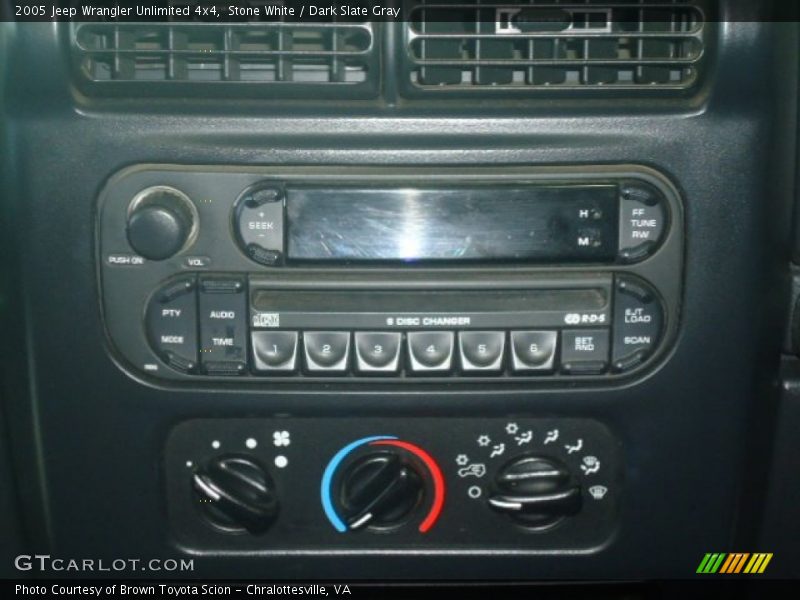 Stone White / Dark Slate Gray 2005 Jeep Wrangler Unlimited 4x4