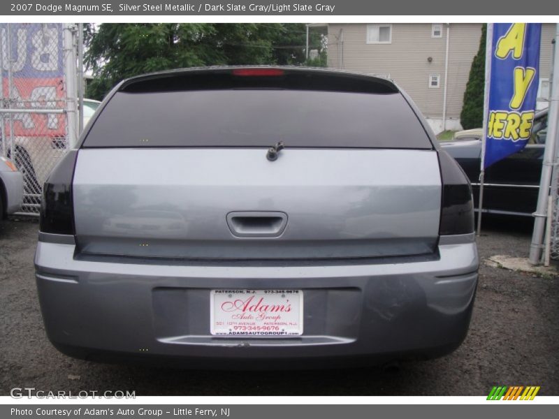 Silver Steel Metallic / Dark Slate Gray/Light Slate Gray 2007 Dodge Magnum SE