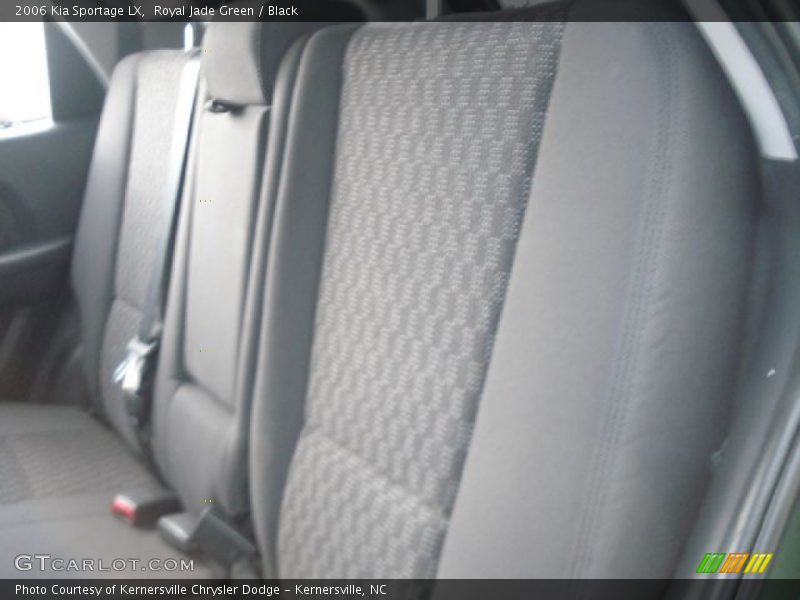 Royal Jade Green / Black 2006 Kia Sportage LX