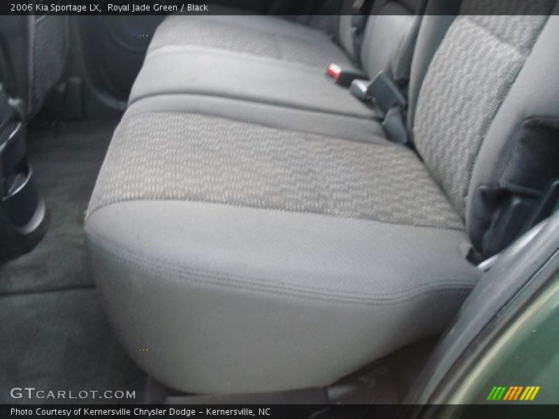 Royal Jade Green / Black 2006 Kia Sportage LX