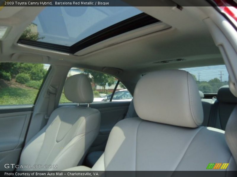 Barcelona Red Metallic / Bisque 2009 Toyota Camry Hybrid