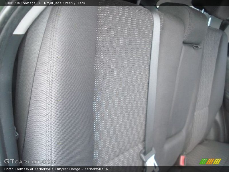 Royal Jade Green / Black 2006 Kia Sportage LX