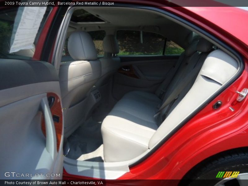 Barcelona Red Metallic / Bisque 2009 Toyota Camry Hybrid