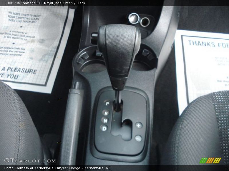  2006 Sportage LX 4 Speed Automatic Shifter