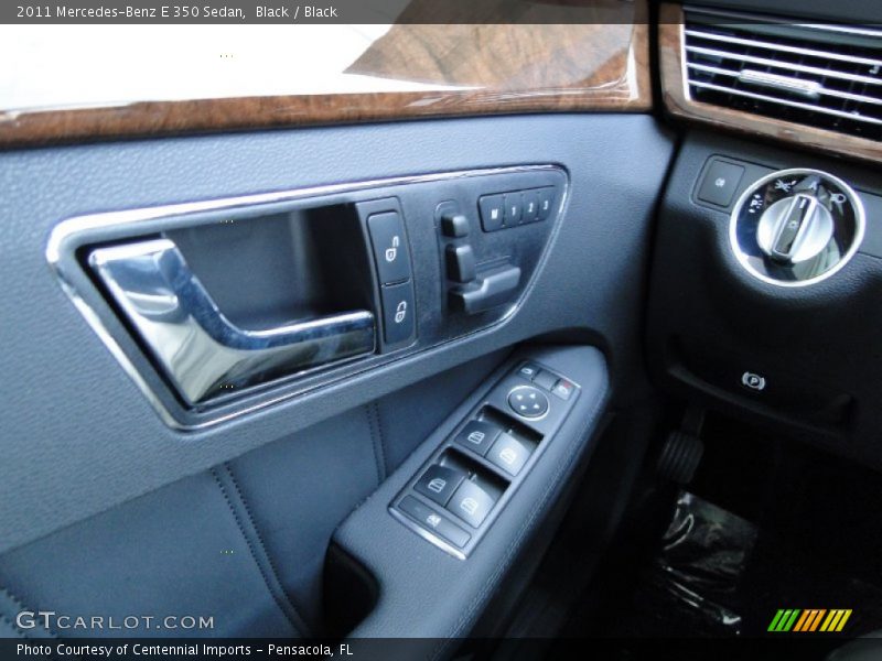 Black / Black 2011 Mercedes-Benz E 350 Sedan