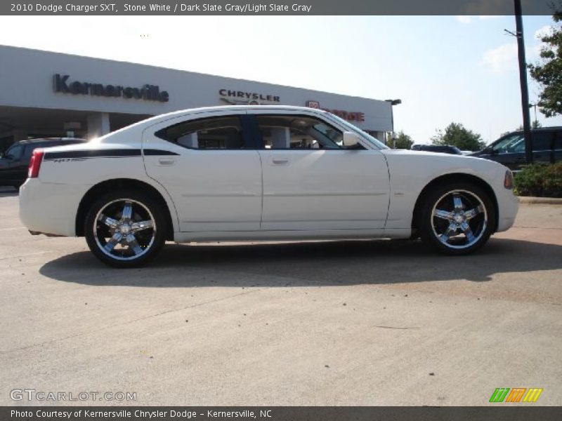 Stone White / Dark Slate Gray/Light Slate Gray 2010 Dodge Charger SXT