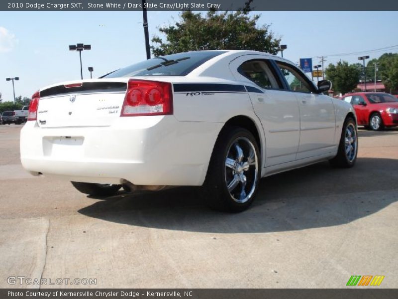 Stone White / Dark Slate Gray/Light Slate Gray 2010 Dodge Charger SXT