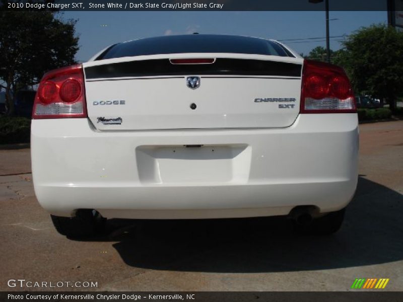 Stone White / Dark Slate Gray/Light Slate Gray 2010 Dodge Charger SXT