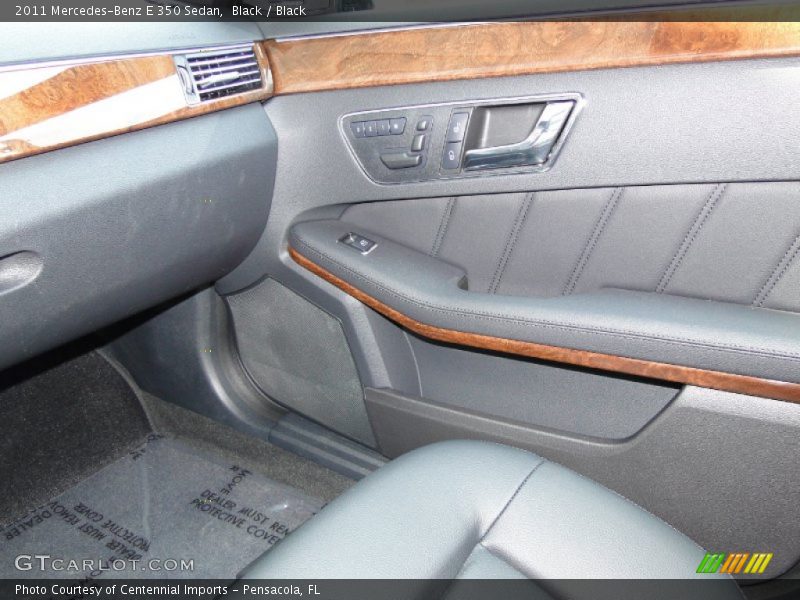 Black / Black 2011 Mercedes-Benz E 350 Sedan
