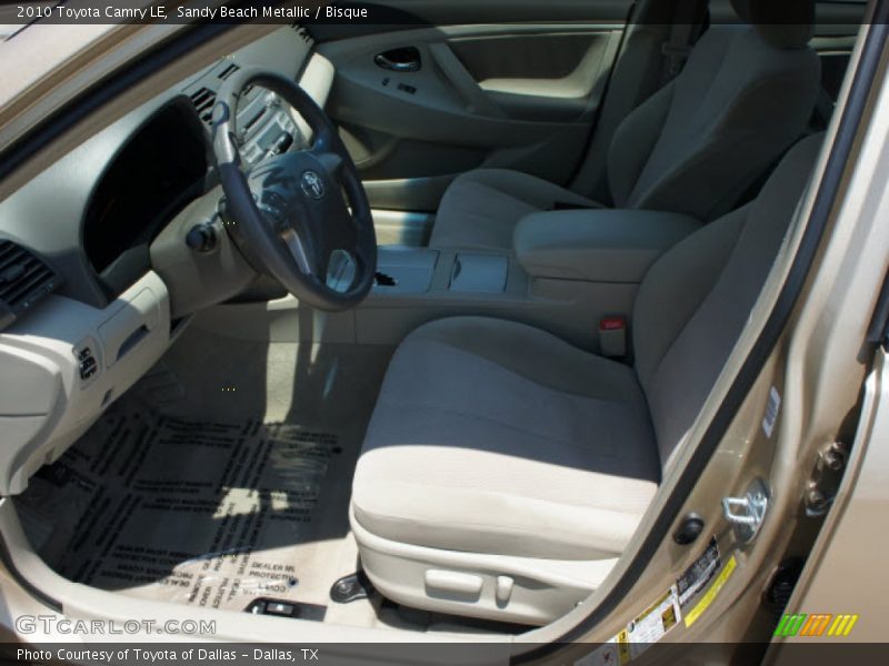 Sandy Beach Metallic / Bisque 2010 Toyota Camry LE