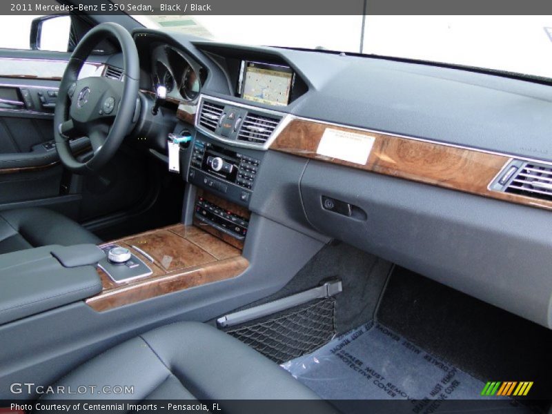Black / Black 2011 Mercedes-Benz E 350 Sedan