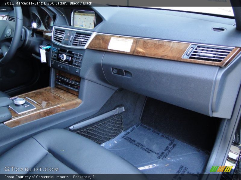 Black / Black 2011 Mercedes-Benz E 350 Sedan
