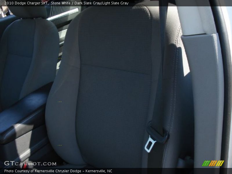 Stone White / Dark Slate Gray/Light Slate Gray 2010 Dodge Charger SXT