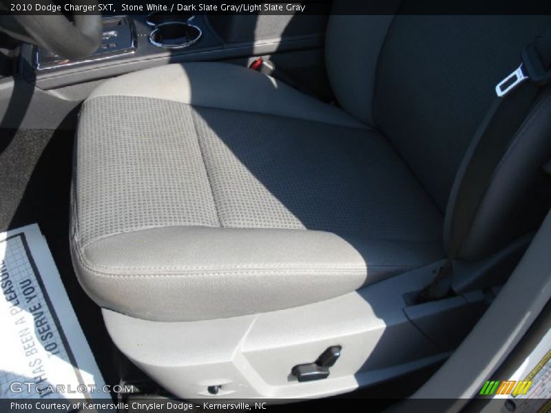 Stone White / Dark Slate Gray/Light Slate Gray 2010 Dodge Charger SXT