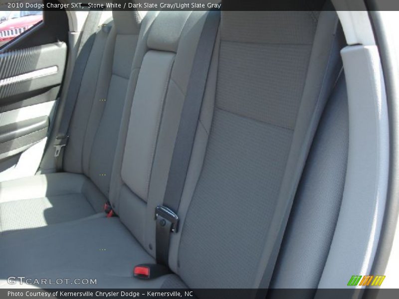 Stone White / Dark Slate Gray/Light Slate Gray 2010 Dodge Charger SXT