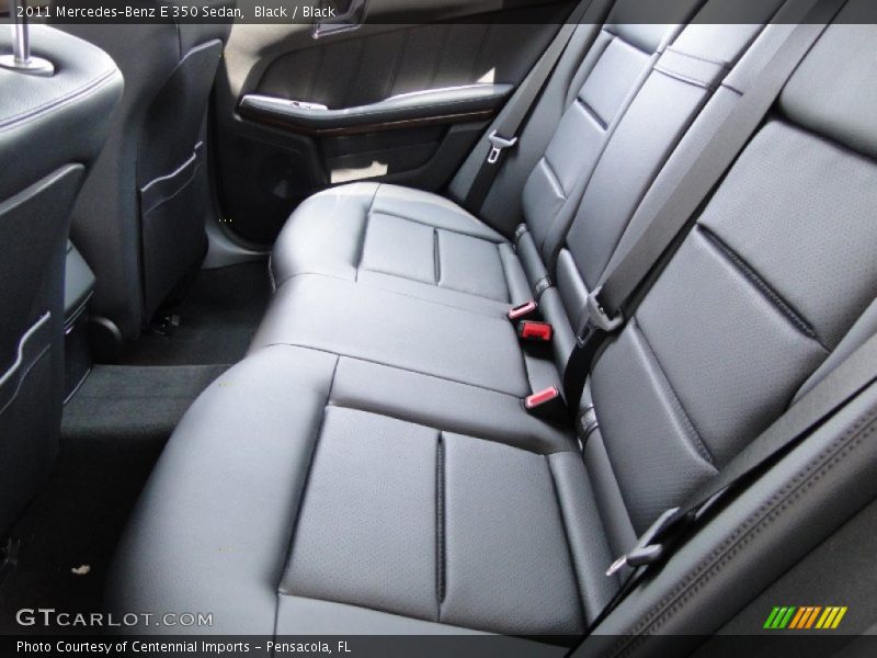 Black / Black 2011 Mercedes-Benz E 350 Sedan