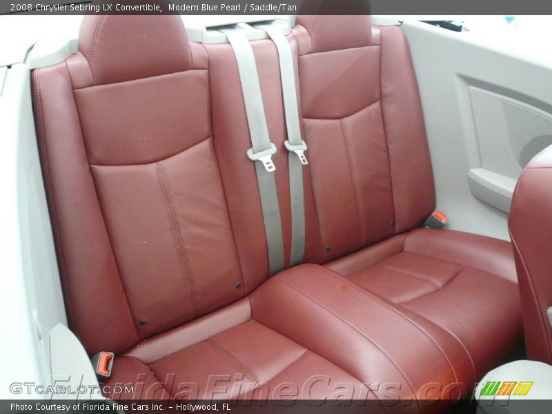 Modern Blue Pearl / Saddle/Tan 2008 Chrysler Sebring LX Convertible