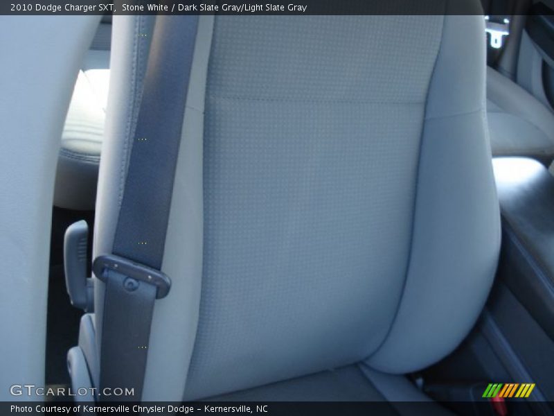 Stone White / Dark Slate Gray/Light Slate Gray 2010 Dodge Charger SXT