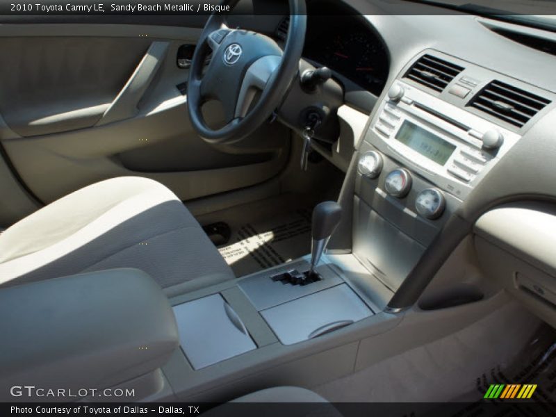 Sandy Beach Metallic / Bisque 2010 Toyota Camry LE