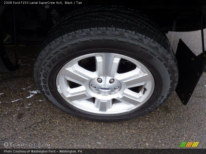 Black / Tan 2008 Ford F150 Lariat SuperCrew 4x4