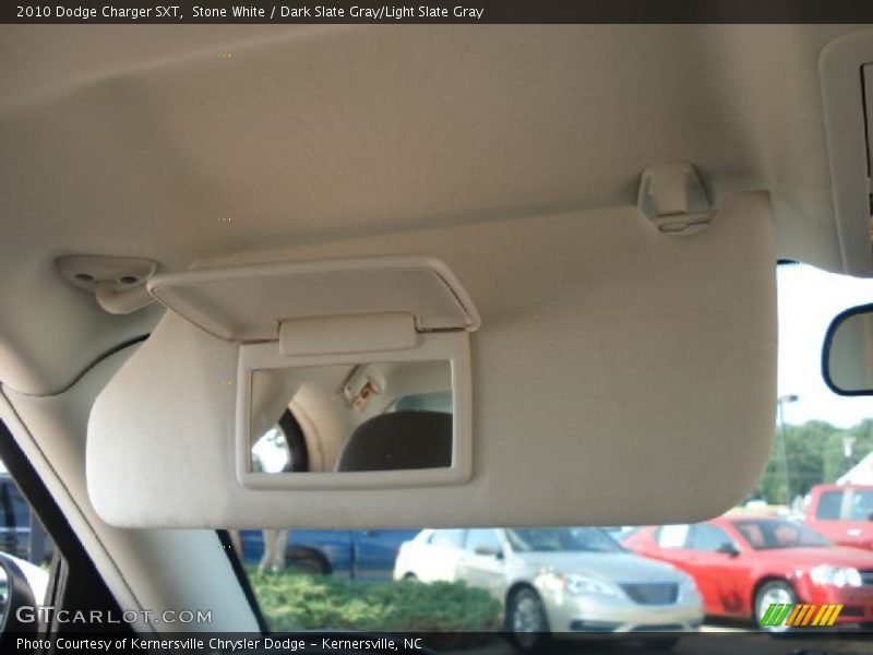 Stone White / Dark Slate Gray/Light Slate Gray 2010 Dodge Charger SXT