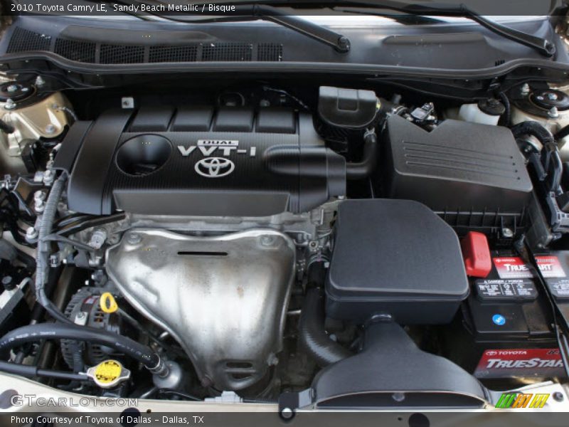 Sandy Beach Metallic / Bisque 2010 Toyota Camry LE