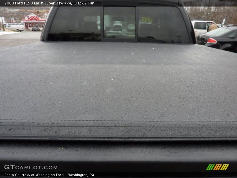 Black / Tan 2008 Ford F150 Lariat SuperCrew 4x4