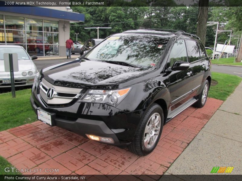 Formal Black / Parchment 2008 Acura MDX Technology