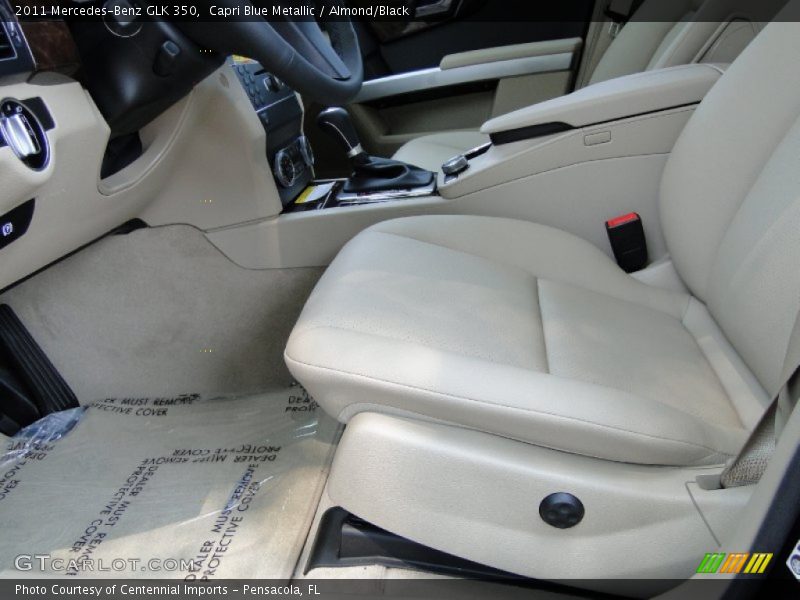 Capri Blue Metallic / Almond/Black 2011 Mercedes-Benz GLK 350