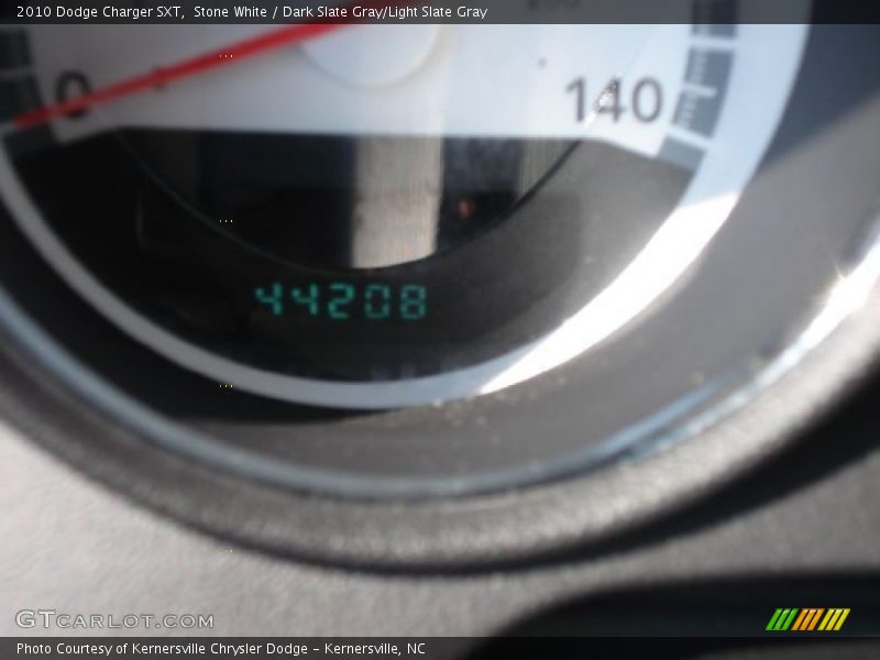 Stone White / Dark Slate Gray/Light Slate Gray 2010 Dodge Charger SXT