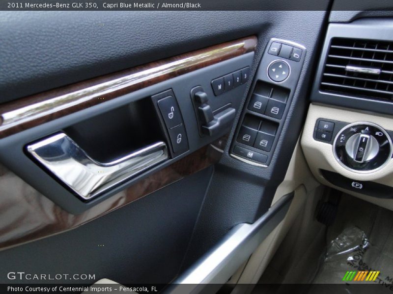 Capri Blue Metallic / Almond/Black 2011 Mercedes-Benz GLK 350