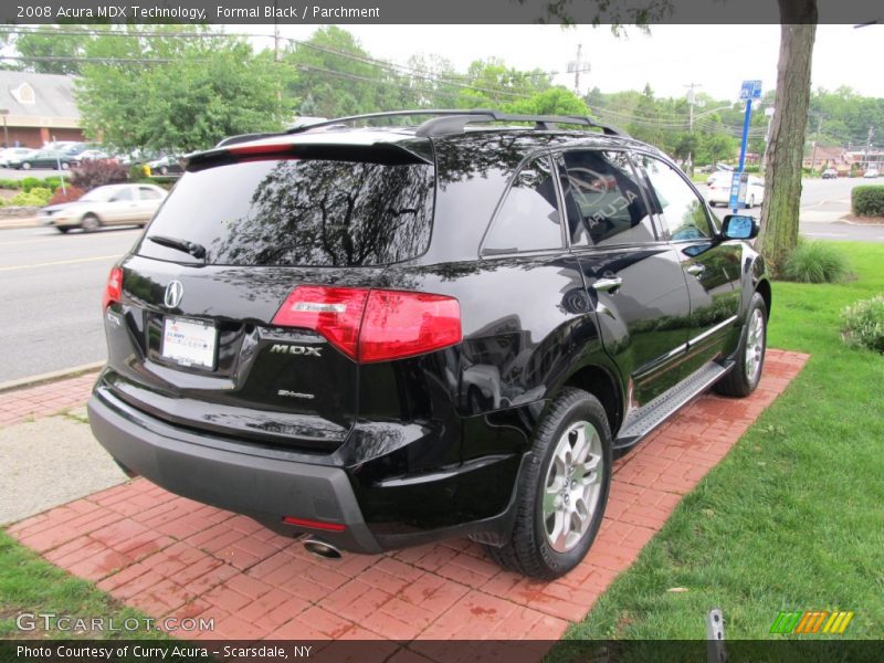 Formal Black / Parchment 2008 Acura MDX Technology