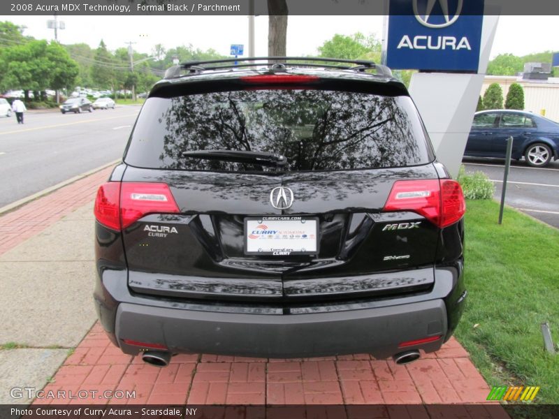 Formal Black / Parchment 2008 Acura MDX Technology