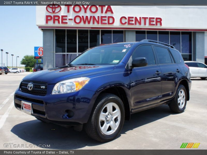 Nautical Blue Metallic / Ash Gray 2007 Toyota RAV4 V6