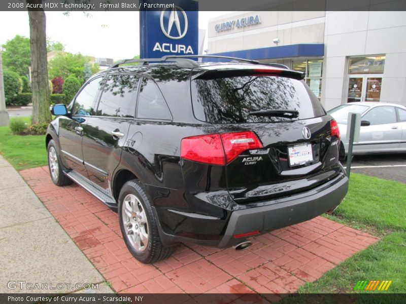 Formal Black / Parchment 2008 Acura MDX Technology