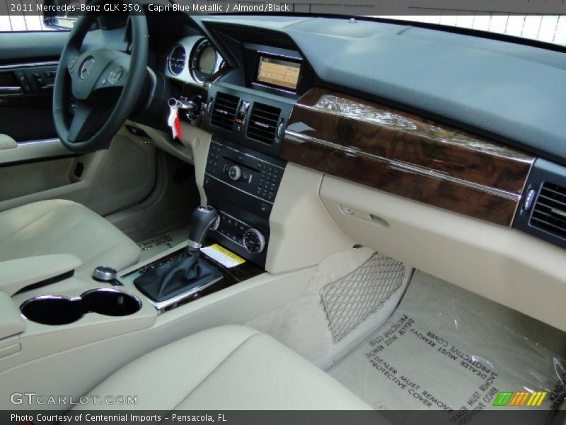 Capri Blue Metallic / Almond/Black 2011 Mercedes-Benz GLK 350