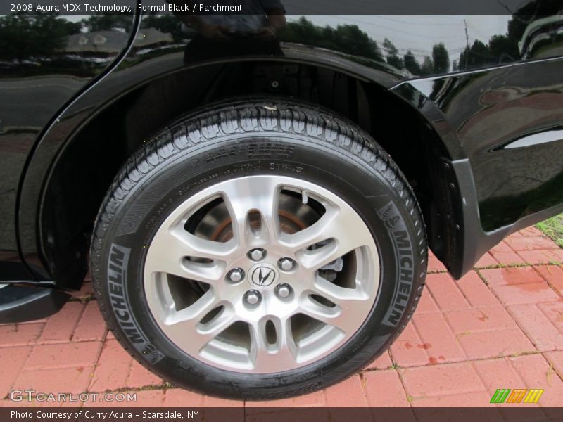 Formal Black / Parchment 2008 Acura MDX Technology