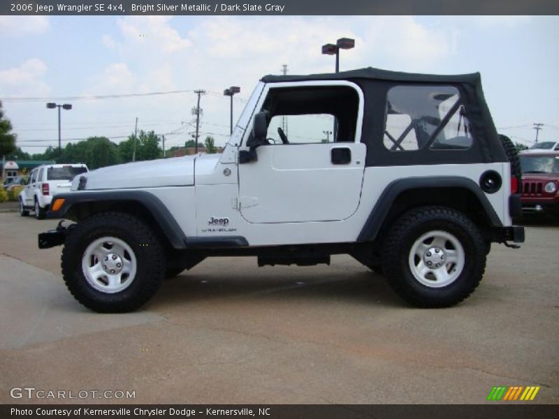 Bright Silver Metallic / Dark Slate Gray 2006 Jeep Wrangler SE 4x4