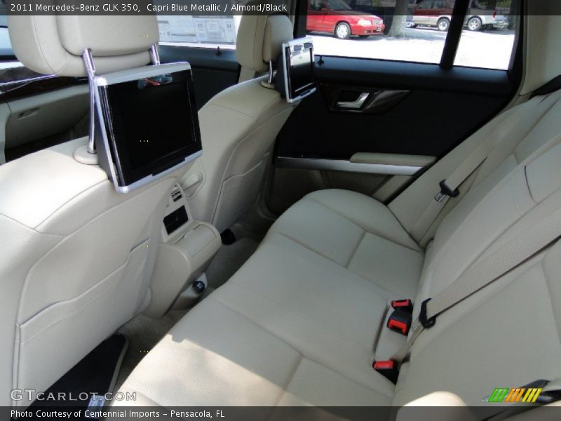 Capri Blue Metallic / Almond/Black 2011 Mercedes-Benz GLK 350