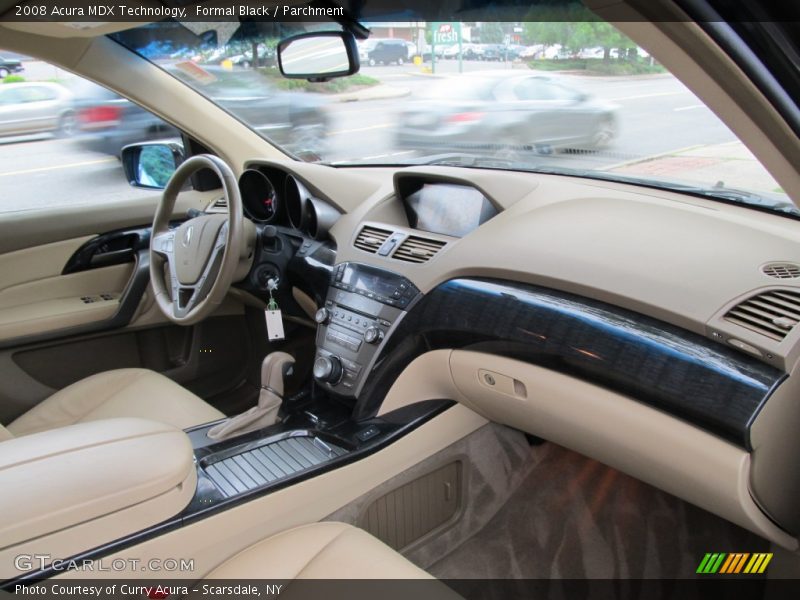 Formal Black / Parchment 2008 Acura MDX Technology