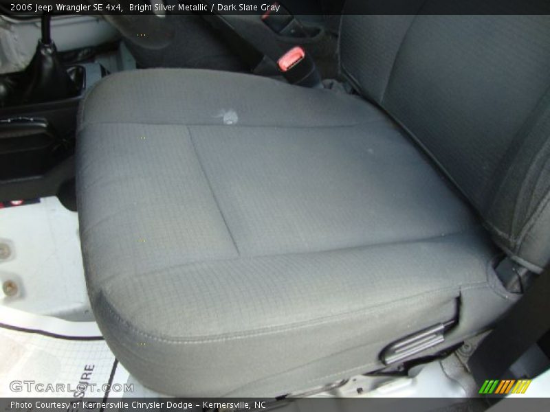 Bright Silver Metallic / Dark Slate Gray 2006 Jeep Wrangler SE 4x4