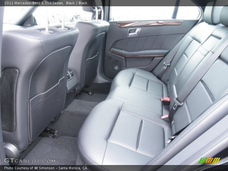 Black / Black 2011 Mercedes-Benz E 350 Sedan