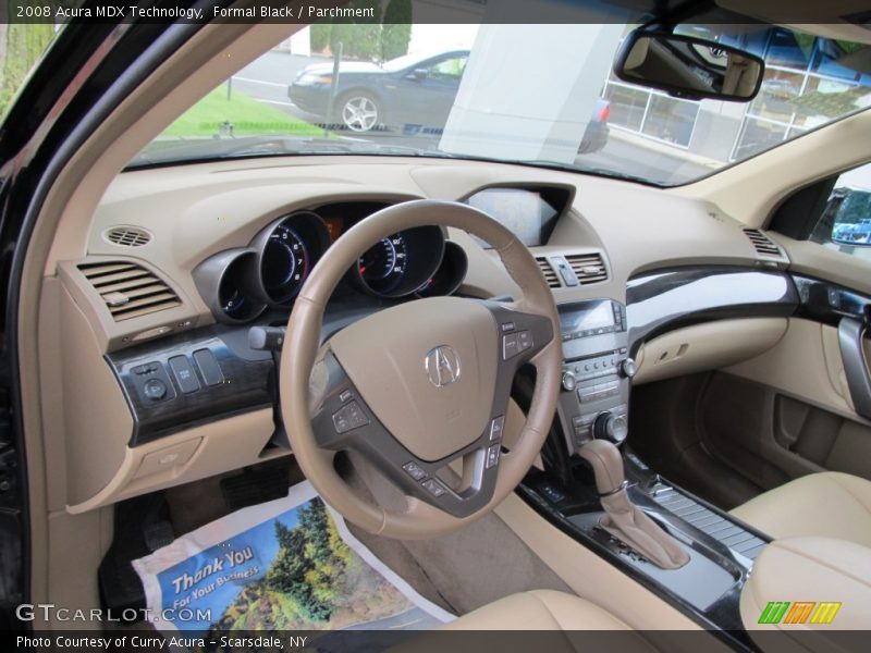 Formal Black / Parchment 2008 Acura MDX Technology