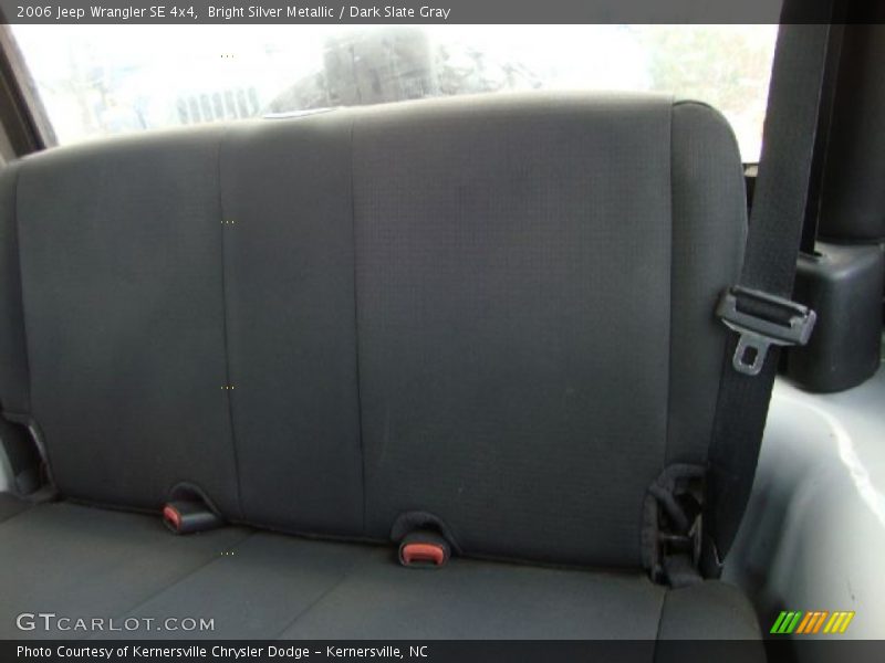 Bright Silver Metallic / Dark Slate Gray 2006 Jeep Wrangler SE 4x4
