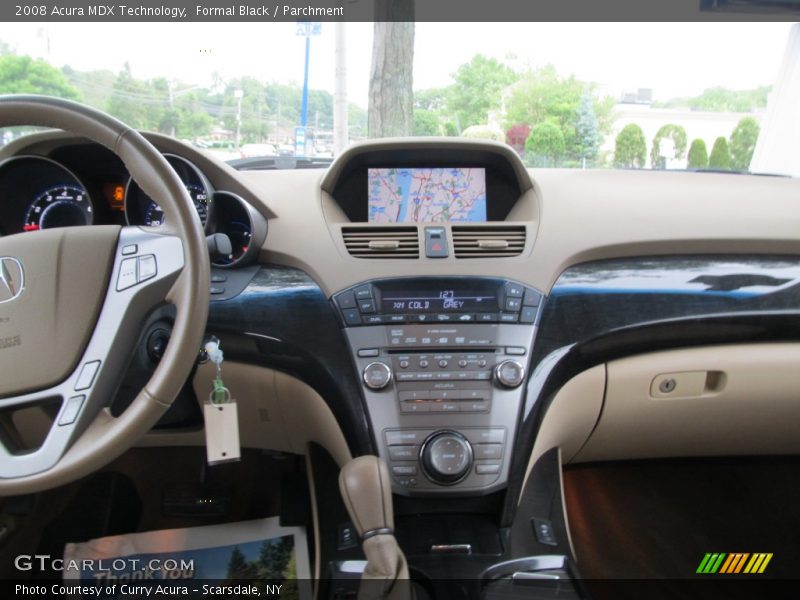 Formal Black / Parchment 2008 Acura MDX Technology