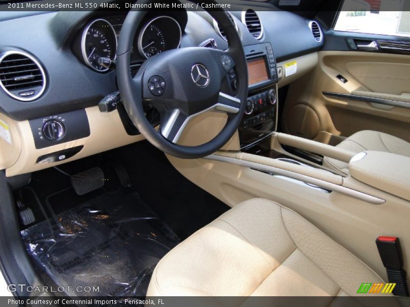  2011 ML 550 4Matic Cashmere Interior