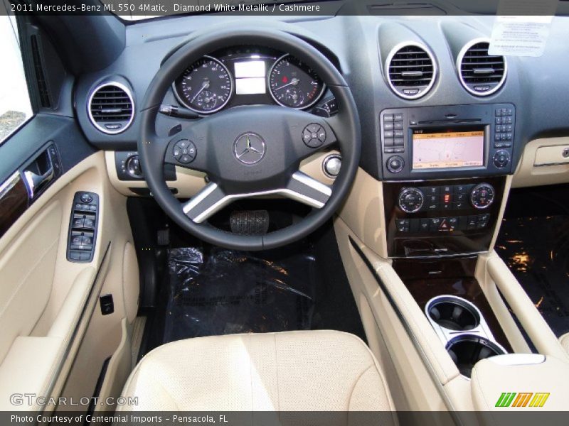  2011 ML 550 4Matic Cashmere Interior